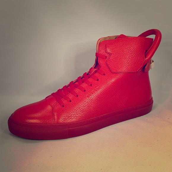 Buscemi Other - Buscemi high top sneaker red